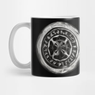 Viking Runes Pendant Mug